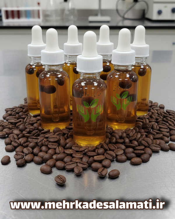 سرم دور چشم طبیعی قهوه