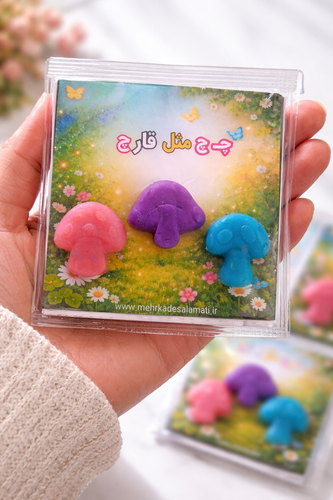 گیفت نشانه چـ چ (صابون طرح قارچ )