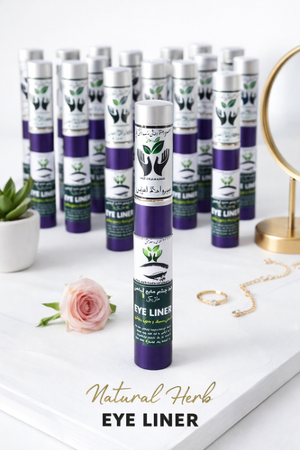 خط چشم ماژیکی کاملا گیاهی و طبیعی حاوی سرمه هفت مغز و روغن فندق