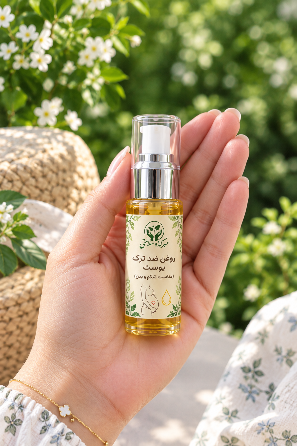 روغن ضد ترک شکم و بدن