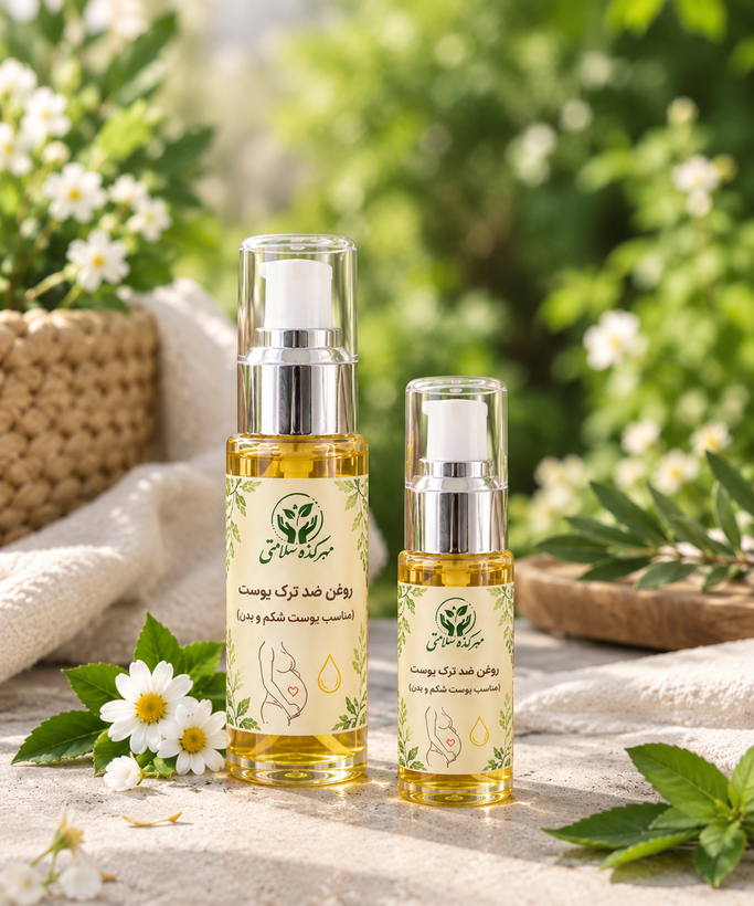 روغن ضد ترک شکم و بدن